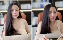 Lên sóng livestream giữa lùm xùm với studio ảnh cưới, Chu Thanh Huyền lộ chi tiết nhịn đói từ sáng đến trưa để "cày tiền"