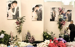 Hình ảnh đầu tiên ở đám cưới Quang Hải tại khách sạn 5 sao: 10.000 bông hoa rải khắp lối