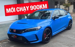 Lấy chiếc Honda Civic Type R này, bạn sẽ tiết kiệm 400 triệu so với mua ‘đập hộp’, người bán khẳng định xe mới lăn bánh 900km