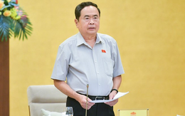 Phó chủ tịch Thường trực Trần Thanh Mẫn phát biểu khai mạc phiên họp của Ủy ban Thường vụ QH