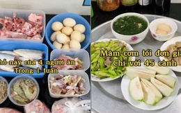 Quy tắc chi tiêu "siêu nhân" của cô vợ ở Thái Bình: Dùng 473k để mua thức ăn cả tuần cho 4 người