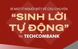 Bí mật ít người biết về câu chuyện "Sinh lời tự động" tại Techcombank