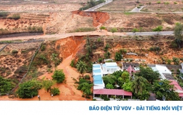 Bình Thuận yêu cầu chủ đầu tư dự án khắc phục hậu quả sạt lở cát