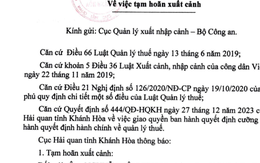 Trung Nam Group nói gì khi Chủ tịch HĐQT bị đề nghị tạm hoãn xuất cảnh?