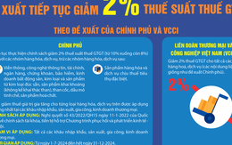 Giảm thuế để trợ lực người dân, doanh nghiệp