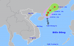 Biển Đông đón bão số 1, gió giật cấp 10