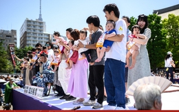 Số trẻ em ở Nhật Bản thấp kỷ lục, giảm trong năm thứ 43 liên tiếp