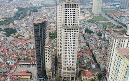 Cận cảnh toà nhà 39 tầng trên “đất vàng” của công ty Ba Đình xây hơn thập kỷ chưa xong