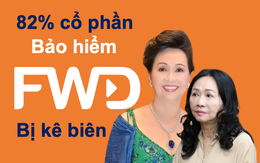 Bất ngờ: 82% cổ phần Bảo hiểm FWD Việt Nam nằm trong tay nhóm nhà đầu tư liên quan Trương Mỹ Lan