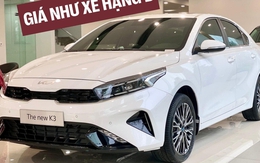 Kia K3 liên tục giảm giá: Ở đại lý nay chỉ ngang Hyundai Accent Đặc biệt, bản cao nhất còn rẻ hơn Corolla Altis bản thấp nhất