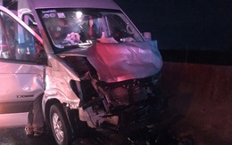Xe khách gặp tai nạn liên hoàn trên cao tốc TPHCM - Trung Lương, 11 người nhập viện