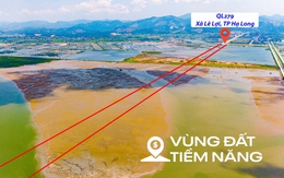 Toàn cảnh khu vực sẽ xây cầu dài hơn 3,5 km, nằm giữa 3 cây cầu trị giá 6.000 tỷ, nối liền 'Vịnh Sydney bên bờ Vịnh Hạ Long' tương lai của Việt Nam