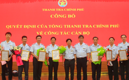 Thanh tra Chính phủ công bố 7 quyết định về nhân sự