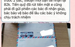 Mẹ có ý kiến về quỹ lớp, trưởng ban phụ huynh "vùng vằng" trả tiền lại thông qua bảo vệ, người khác thì được chuyển khoản