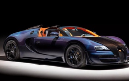 Chiêm ngưỡng “biệt thự di động” Bugatti Veyron Grand Sport Vitesse cực bóng bẩy