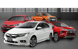 10 sedan bán chạy nhất nửa đầu năm 2024 tại Việt Nam thì một nửa là hạng B, Camry là xe duy nhất phân khúc lọt top