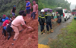 Hiện trường thương tâm vụ tai nạn 7 người chết ở Hà Giang: Hành khách xuống đẩy xe giúp thì bị đất đá tràn xuống