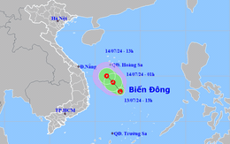 Biển Đông hình thành vùng áp thấp, thời tiết đất liền rất xấu