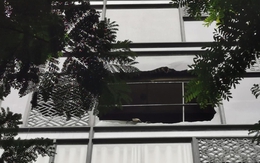 Hà Nội: Cháy tòa nhà 8 tầng ở quận Cầu Giấy, cảnh sát phá tường kính cứu người bên trong