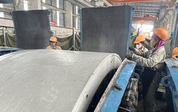 Cận cảnh nhà máy sản xuất đường hầm metro Nhổn - ga Hà Nội