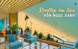 Rooftop có view ngắm biển siêu đẹp ở ngay trung tâm thành phố: Nằm trên tầng 27, ôm trọn vẻ đẹp của “viên ngọc xanh” Nha Trang