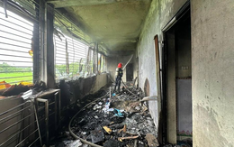Cháy trường mầm non ở Thái Nguyên, người dân khẩn cấp cứu 71 trẻ khỏi hỏa hoạn