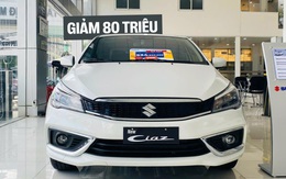 Suzuki Ciaz giảm giá còn 455 triệu tại đại lý: Tiệm cận Accent số sàn, dọn kho lô cuối trước khả năng bị khai tử