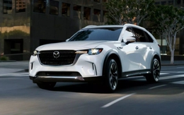 Mazda CX-90 2025 ra mắt: Thêm trang bị, bổ sung phiên bản 'ngầu' hơn, tăng sức đấu Hyundai Palisade