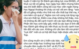 Con dành 2 năm ôn luyện để thi ĐGNL, phụ huynh Hà Nội ngỡ ngàng khi nhận kết quả cuối cùng, giờ chỉ biết trách bản thân