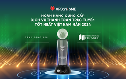 VPBankSME nhận giải thưởng quốc tế uy tín cho dịch vụ thanh toán trực tuyến tốt nhất