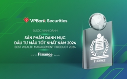 VPBankS đạt giải thưởng "Sản phẩm danh mục đầu tư mẫu tốt nhất năm 2024"