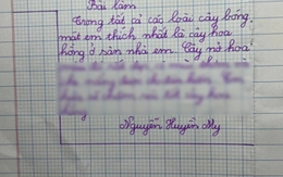 Đang làm văn tả cây hoa hồng thì giữa chừng phát hiện bị lạc đề, học sinh tiểu học có màn "bẻ lái" không thể tưởng tượng nổi