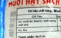 Tại sao muối đóng gói vẫn được ghi hạn sử dụng?