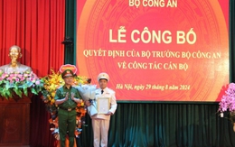 Bộ trưởng Bộ Công an bổ nhiệm Cục trưởng