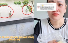 Cô gái vừa khóc vừa ăn "miếng xôi ngon nhất cuộc đời", cảm động khi bác tổ trưởng vượt lũ đi lo cho người dân