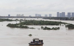 'Điểm cắm trại tuyệt vời giữa lòng Thủ đô' chìm sâu trong biển nước