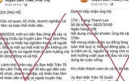 Cảnh báo fanpage giả mạo Ủy ban MTTQ huyện Lâm Thao để lừa đảo