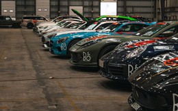 Gumball 3000 mang ‘bãi xe đắt nhất thế giới’ đến VN: Trưng bày 120 siêu xe, đủ bộ Chiron, Huayra BC, Carrera GT