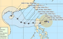 Thêm một áp thấp gần Philippines, có thể thành bão vào biển Đông