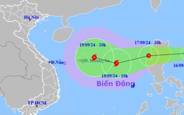 Áp thấp nhiệt đới sắp mạnh lên thành bão hướng vào  biển Đông