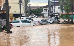 Nước sông Mê Kông dâng cao, Thái Lan ngập lụt nghiêm trọng