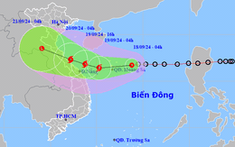 Áp thấp nhiệt đới khẩn cấp có khả năng mạnh lên thành bão cấp 8, giật cấp 10