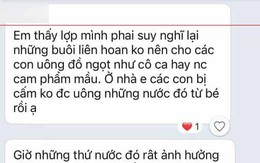 Mới đầu năm, Ban phụ huynh của một lớp đã khẩu chiến cực căng, nguồn cơn bắt đầu từ... chai nước ngọt!