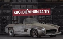 Chiếc Mercedes 300SL cổ như sắt vụn vẫn bán giá hơn 24 tỉ đồng nhờ chi tiết cực hiếm này, ở Việt Nam cũng có đại gia sở hữu một chiếc