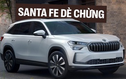 Skoda Kodiaq 2024 nhận cọc tại đại lý, hẹn về Việt Nam tháng sau: Dài hơn, 2 màn hình lớn, thêm công nghệ đấu Santa Fe