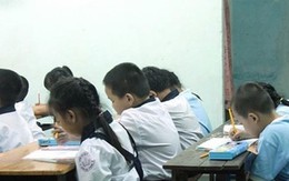 Lịch học kín mít của học sinh lớp 1 gây ‘choáng'