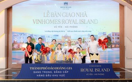 Vinhomes Royal Island bàn giao 500 căn nhà, lập kỷ lục mới trên đảo Vũ Yên