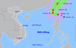 Bão Krathon giật trên cấp 17 sẽ vào Biển Đông
