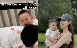 Minh Hằng flex ông xã khiến ai cũng ghen tỵ: Thức đêm cho con ăn, "tranh phần" bế bé, trông con cho vợ đi làm