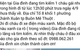 Tìm kiếm nữ sinh cấp 2 rời nhà trước ngày khai giảng